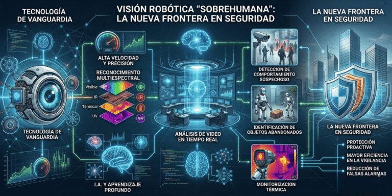 Visión robótica «sobrehumana»: La nueva frontera en seguridad.