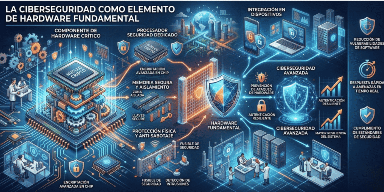 La ciberseguridad como elemento de hardware fundamental.