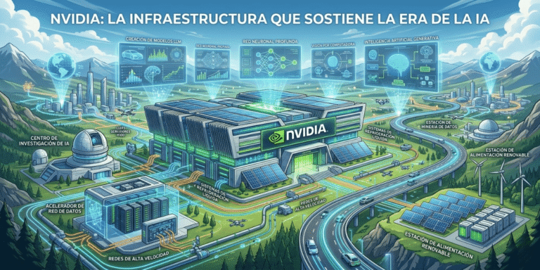 Nvidia: La infraestructura que sostiene la era de la IA.