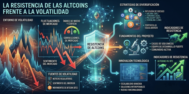La resistencia de las Altcoins frente a la volatilidad.