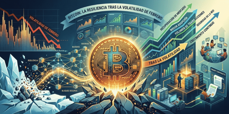 Bitcoin: La resiliencia tras la volatilidad de febrero.
