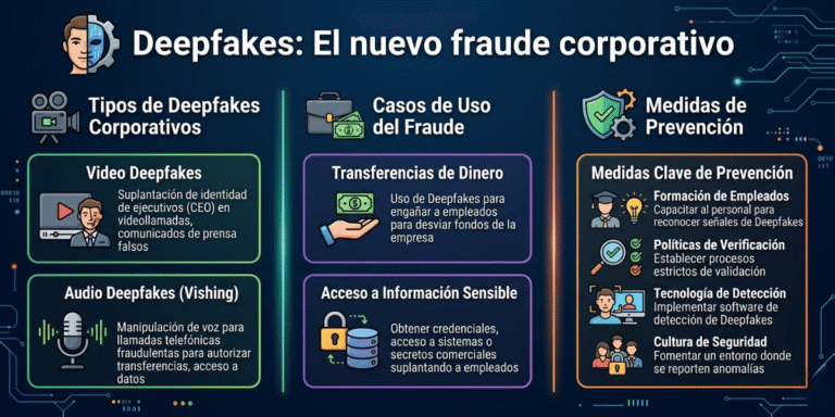 Deepfakes: El nuevo fraude corporativo.