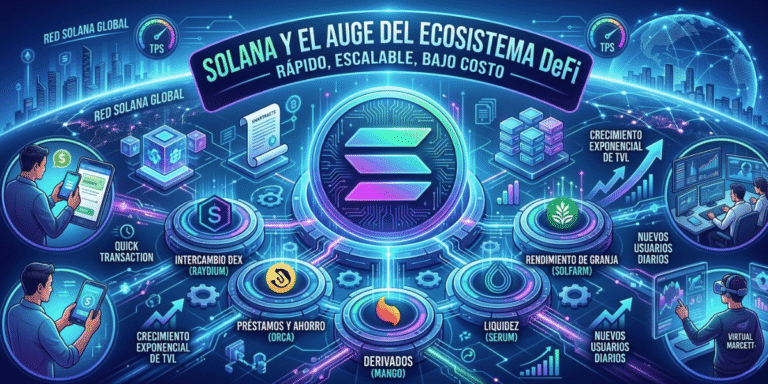 Solana y el auge del ecosistema DeFi.