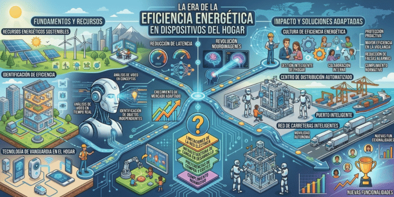 La era de la eficiencia energética en dispositivos del hogar.