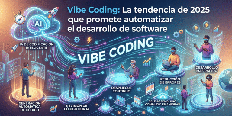 Vibe Coding: La tendencia de 2025 que promete automatizar el desarrollo de software.