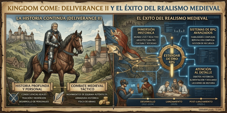 Kingdom Come: Deliverance II y el éxito del realismo medieval.