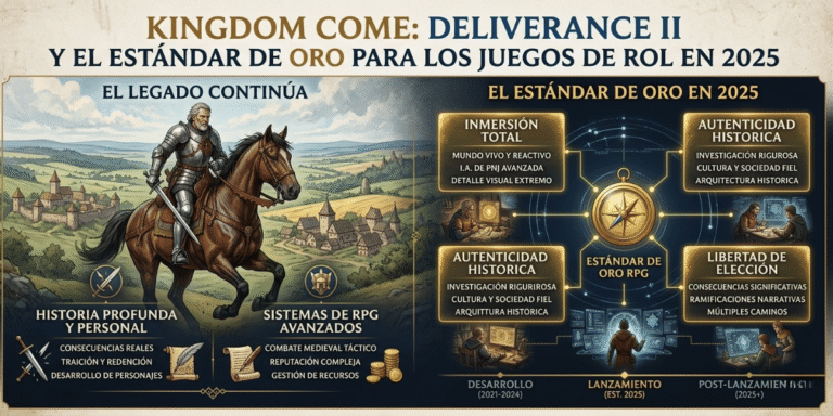 Kingdom Come: Deliverance II y el estándar de oro para los juegos de rol en 2025.