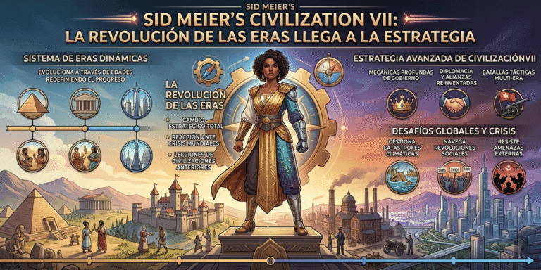 Sid Meier’s Civilization VII: La revolución de las Eras llega a la estrategia.