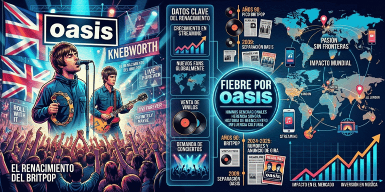 El renacimiento del Britpop y la fiebre por Oasis.
