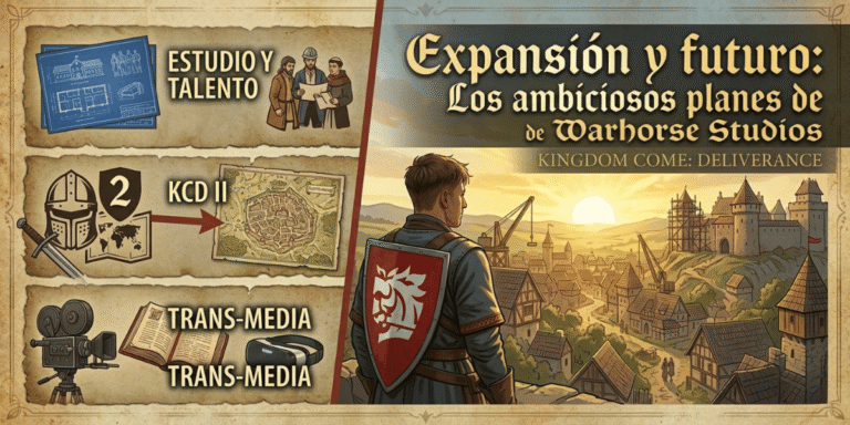 Expansión y futuro: Los ambiciosos planes de Warhorse Studios.