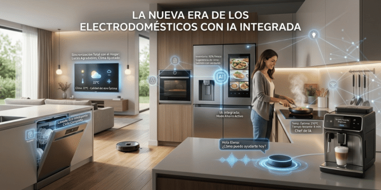 La nueva era de los electrodomésticos con IA integrada.