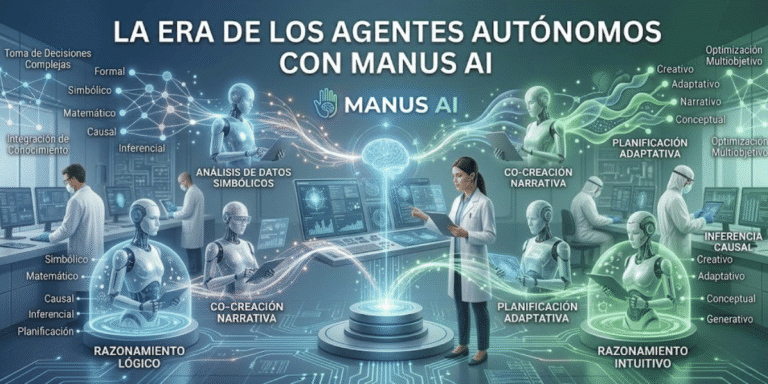 La era de los agentes autónomos con MANUS AI.