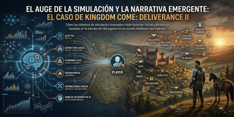 El auge de la simulación y la narrativa emergente: El caso de Kingdom Come: Deliverance II.