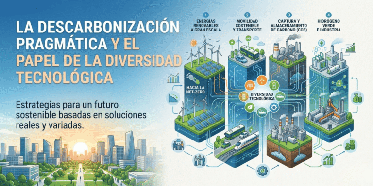 La descarbonización pragmática y el papel de la diversidad tecnológica.