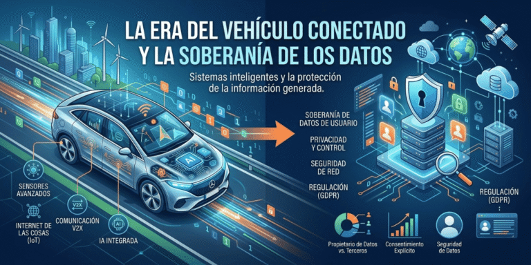 La era del vehículo conectado y la soberanía de los datos.