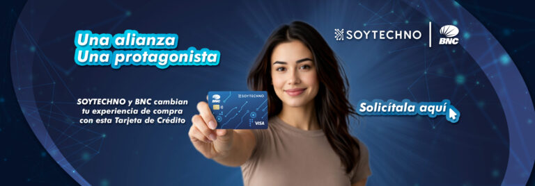 Hacia una Venezuela más conectada: La nueva tarjeta BNC-SoyTechno redefine el crédito tecnológico.