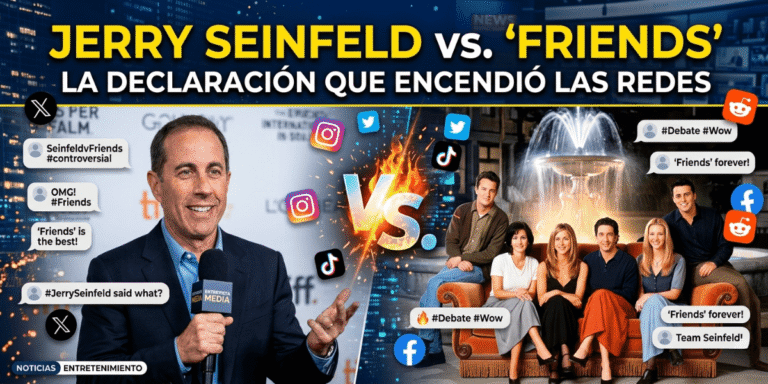Jerry Seinfeld vs. ‘Friends’: La Declaración que Encendió las Redes.