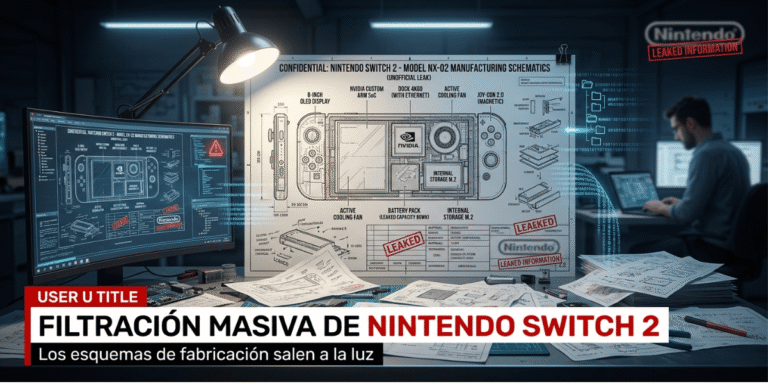 Filtración masiva de Nintendo Switch 2: Los esquemas de fabricación salen a la luz.