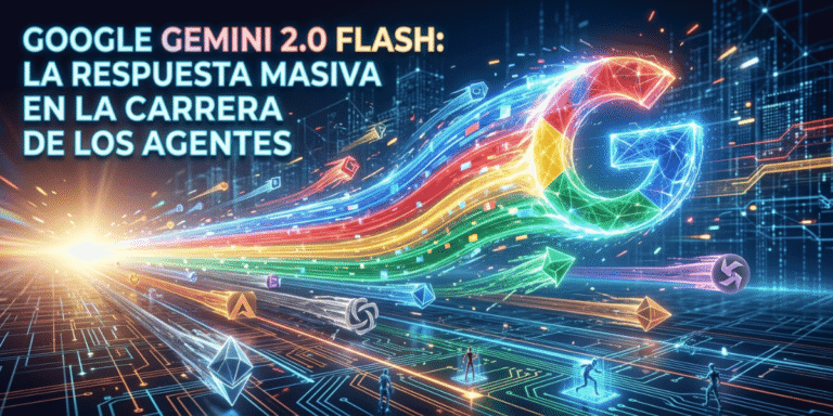 Google Gemini 2.0 Flash: La respuesta masiva en la carrera de los agentes.