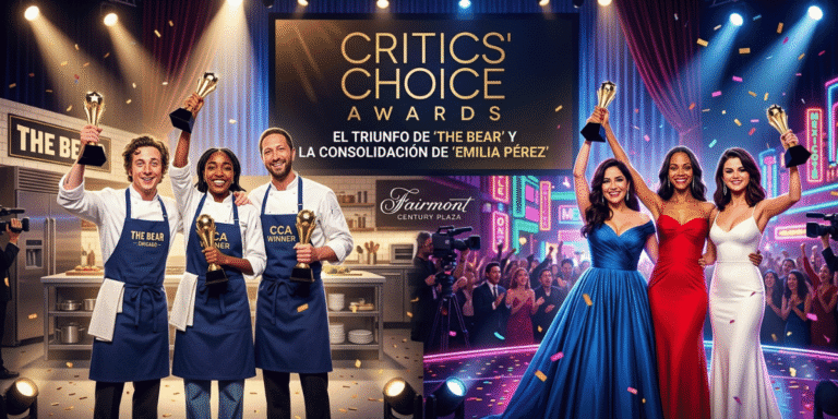 Critics Choice Awards: El Triunfo de ‘The Bear’ y la Consolidación de ‘Emilia Pérez’.