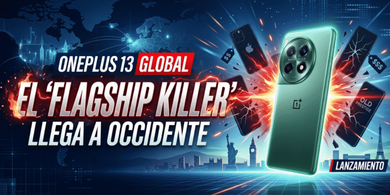 OnePlus 13 Global: El «Flagship Killer» Llega a Occidente.