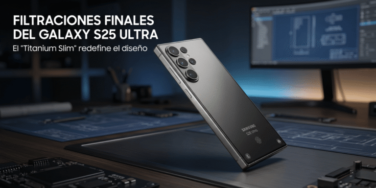 Filtraciones finales del Galaxy S25 Ultra: El «Titanium Slim» redefine el diseño.