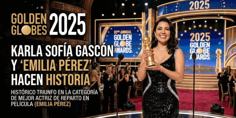 Golden Globes 2025: Karla Sofía Gascón y ‘Emilia Pérez’ Hacen Historia.