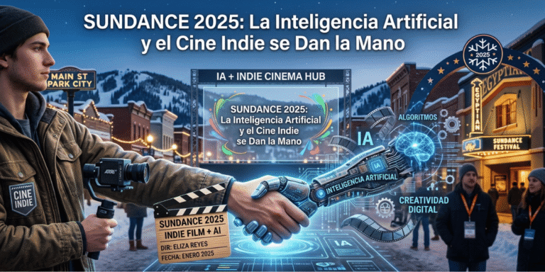 Sundance 2025: La Inteligencia Artificial y el Cine Indie se dan la Mano.