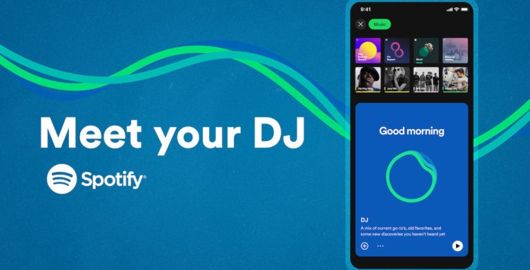 Spotify lanza una función de DJ impulsada por inteligencia artificial para recomendar canciones