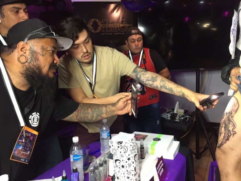 Alejandro Salas como Jurado de la Séptima Entrega de Expo Tattoo El Vigía