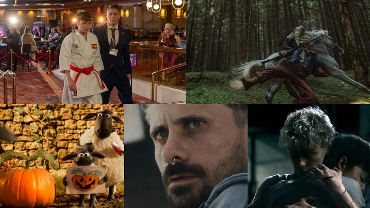 04-karateka Collage de los estrenos de Halloween: Karateka, Hope y La oveja Shaun.