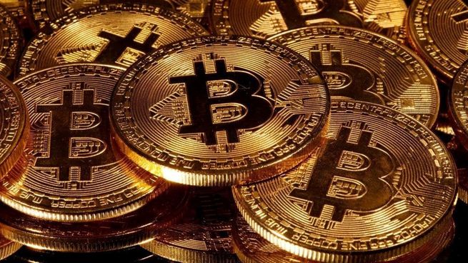 Monedas físicas de Bitcoin
